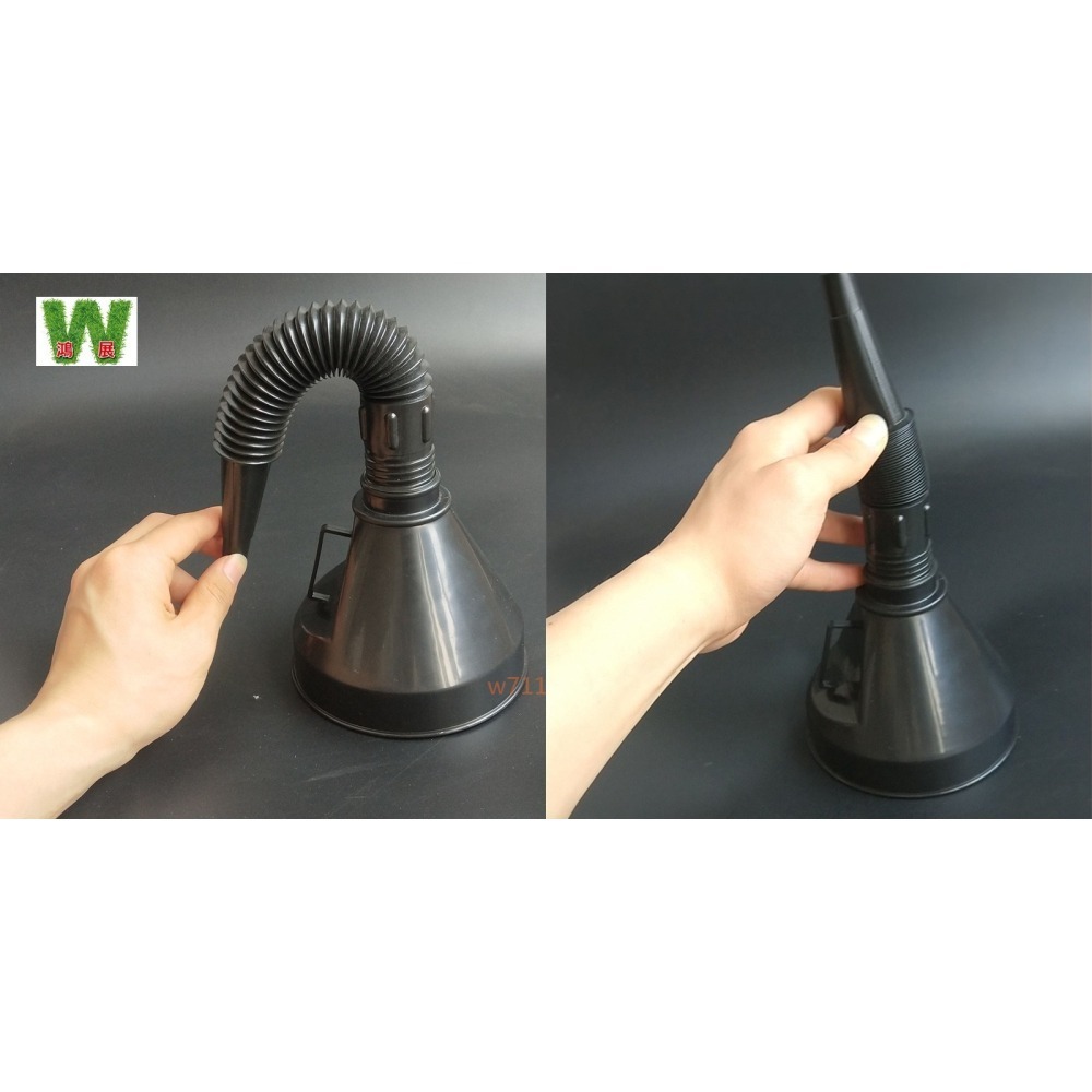 w711鴻展 加油漏斗 直徑13cm/14cm 伸縮管 汽車 機車 摩托車 機油 加油 濾網-細節圖7