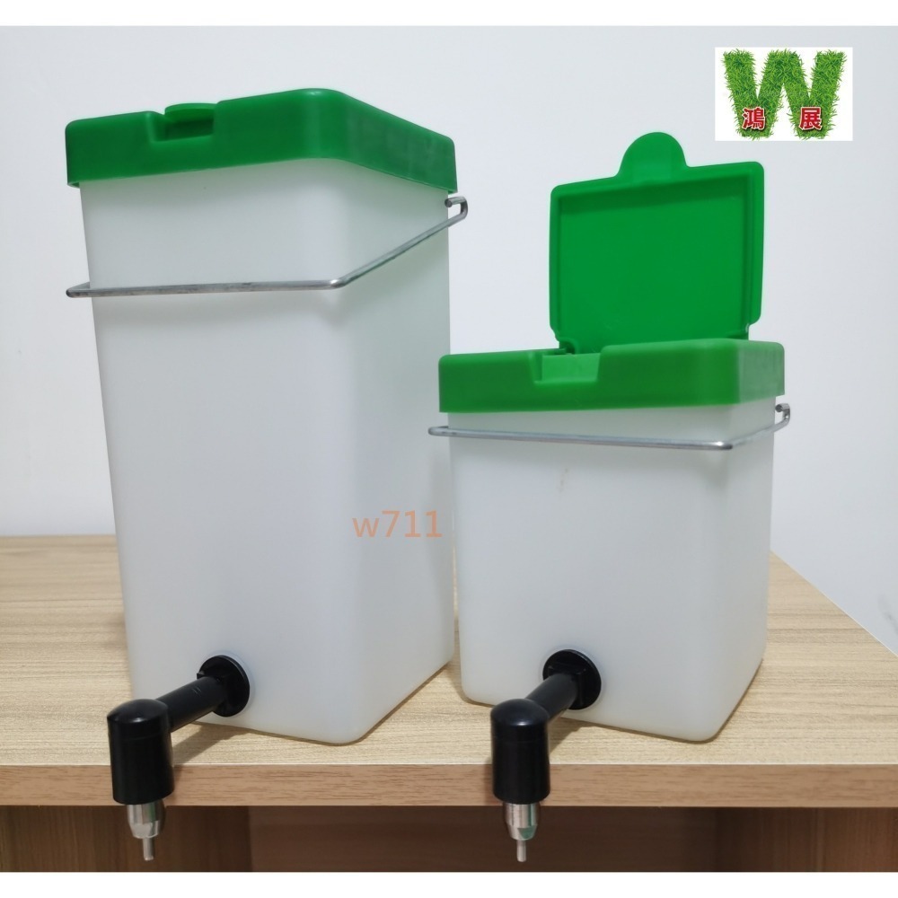 w711鴻展 兔子 兔兔 飲水器 飲水瓶 水碗 喝水 水嘴 飲水盒-細節圖4