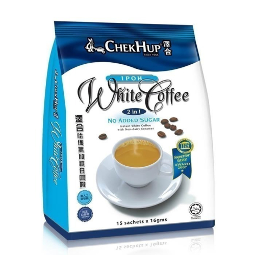 【澤合ChekHup】怡保白咖啡無糖二合一（16gX15小包）