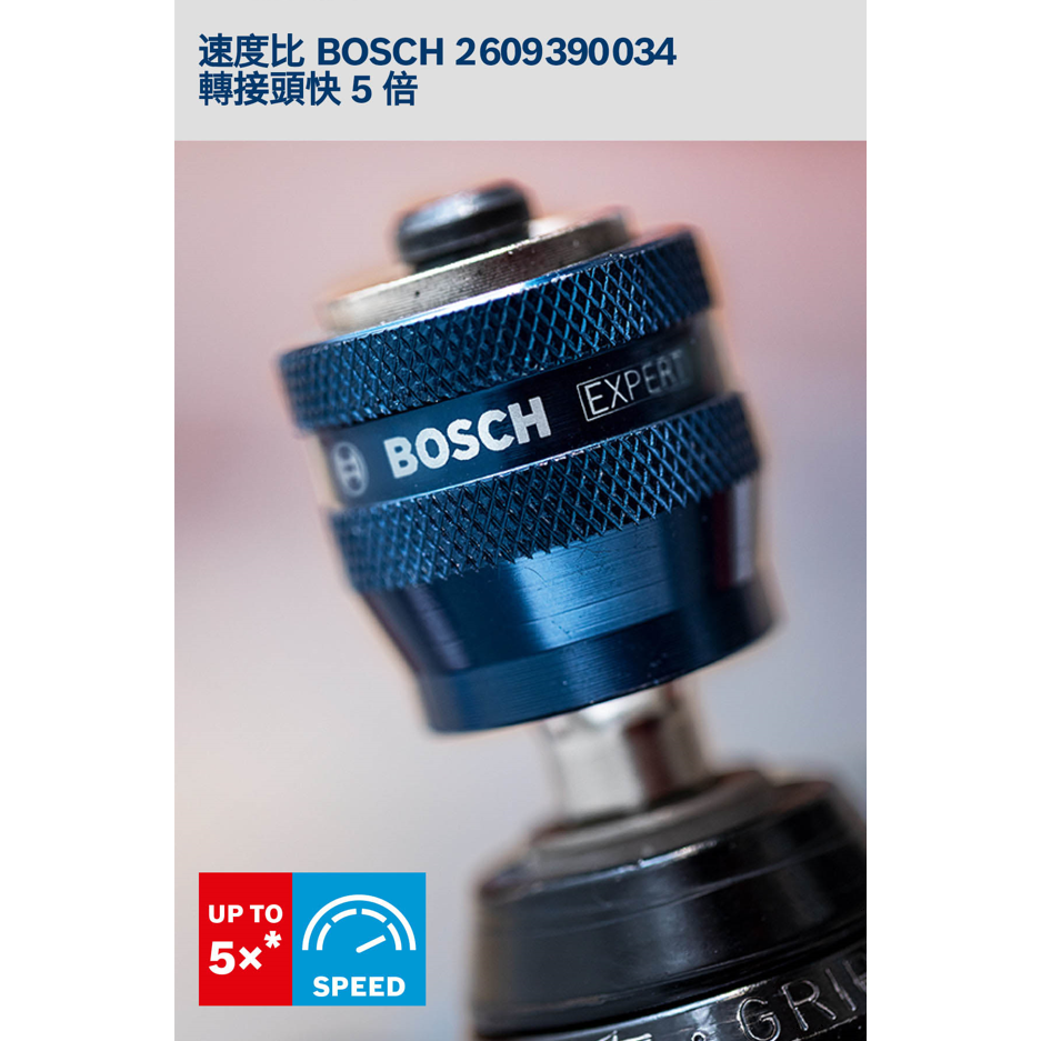 ＊小鐵五金＊BOSCH 博世 EXPERT 圓穴鋸用轉接頭 超耐久六角圓穴鋸轉接頭(HSS-G中心鑽)-細節圖2