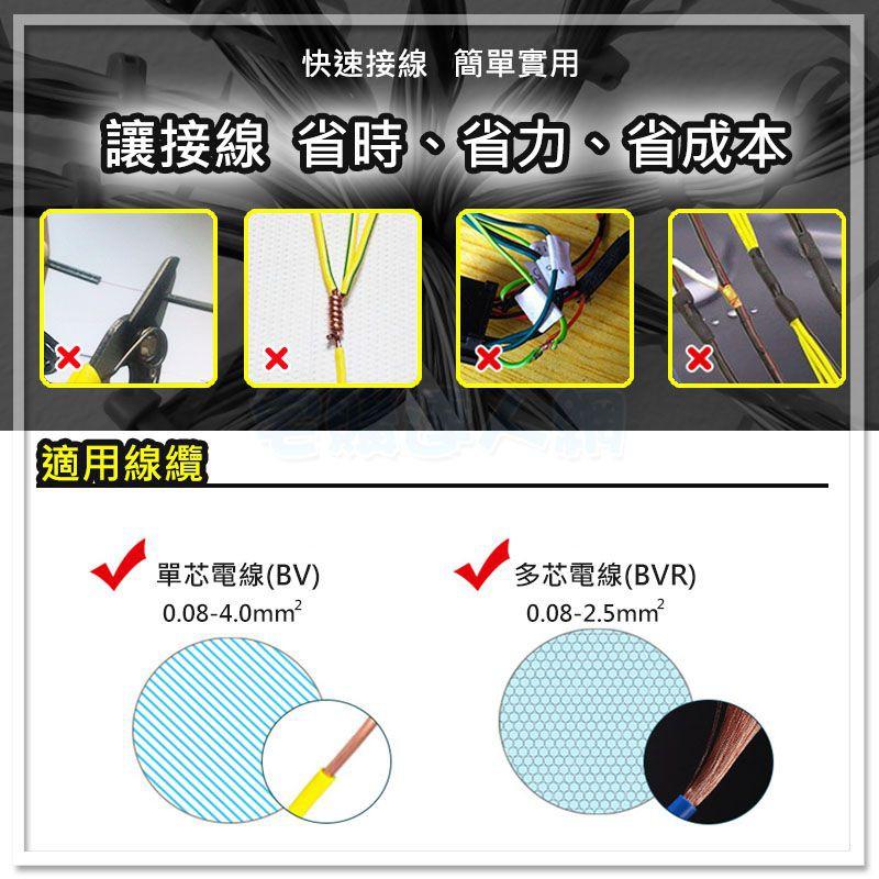 現貨【W85】 DIY 《2進2出》彩色 SPL-2 快速接線端子 電線連接器 快速接頭 二進二出 【AP-1289】-細節圖3