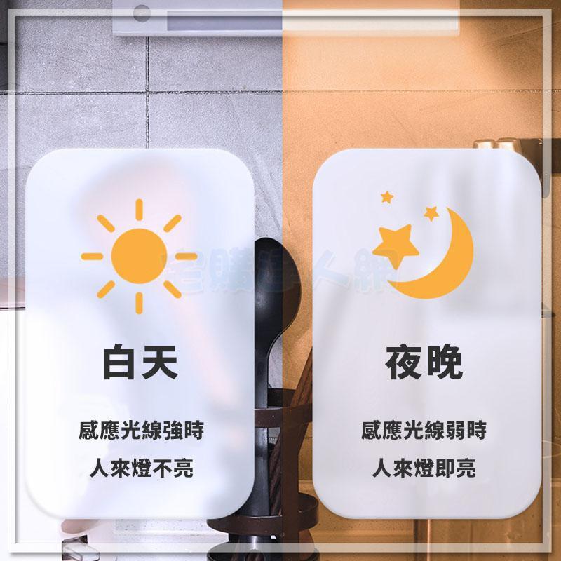 【W85】『長條居家感應燈』暖光白光LED燈 磁鐵吸附 小夜燈 磁吸式 房間燈 玄關燈  櫥櫃燈【EL-1195@】-細節圖5