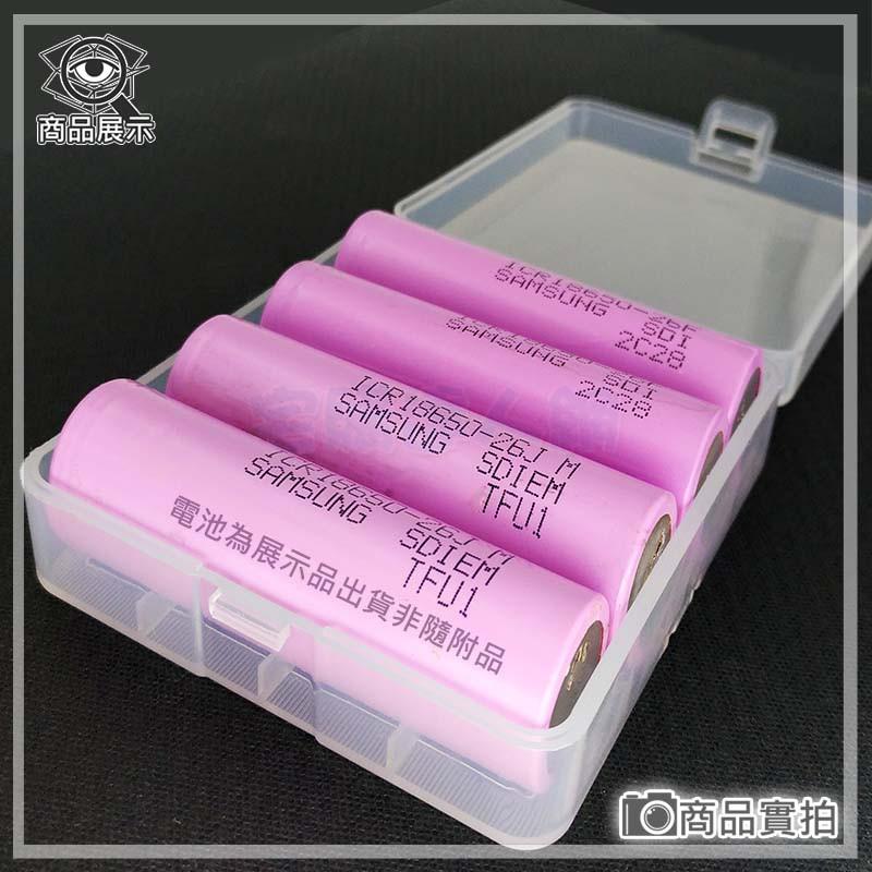 【W85】電池盒   4節 電池收納盒 收納盒 儲存盒 保護盒 18650鋰電池收納盒 4顆收納盒【BA-1124】-細節圖2
