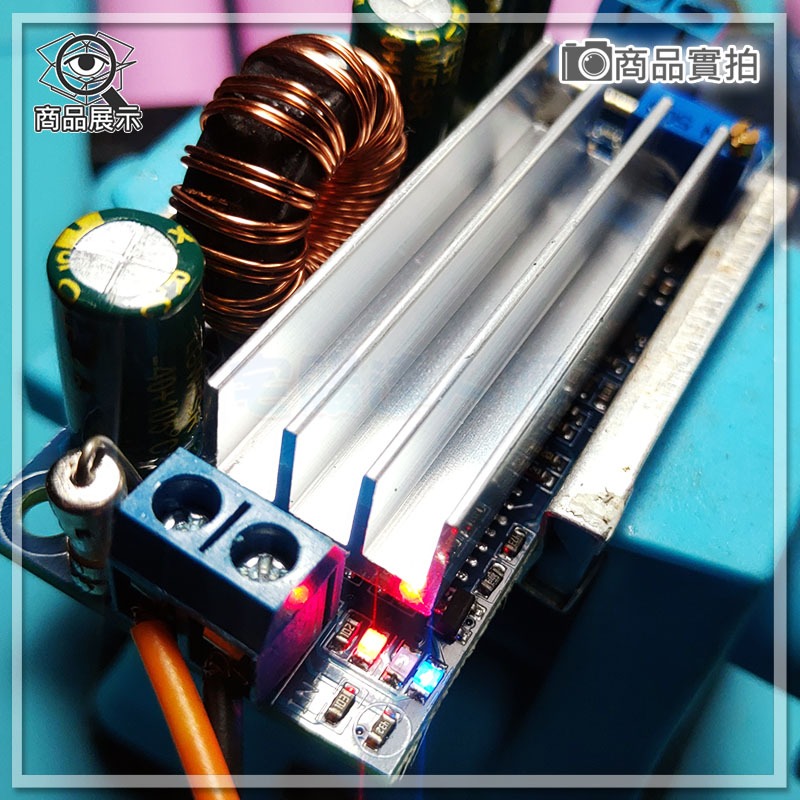 【W85】DIY《DC可調穩壓模組》AT35 升降壓 輸入 DC5-30V輸出DC0.5-30V【AP-1204】-細節圖6