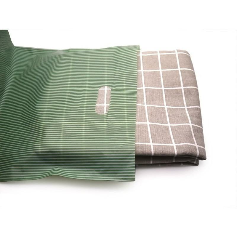 ♣灰條紋♣手提袋打洞袋多尺寸(每包100入)手提塑膠打孔袋打洞手提袋購物袋包裝袋外包袋塑膠袋黛渼 包裝材料-細節圖2