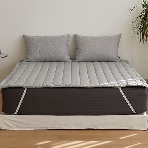 韓國床墊【溫暖家】maatila 親愛的夏天 床墊 止滑墊 床單 床包 水洗 涼感 墊子 涼墊 透氣 排汗 保潔墊-細節圖7