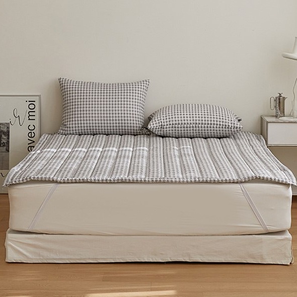 韓國床墊【溫暖家】maatila 親愛的夏天 床墊 止滑墊 床單 床包 水洗 涼感 墊子 涼墊 透氣 排汗 保潔墊-細節圖9