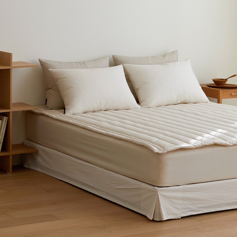韓國床墊【溫暖家】maatila 無印防護防螨系列 抗塵蟎床墊 可水洗 百搭床墊 素色床墊 墊子 防螨蟲 抗菌 抗過敏-細節圖5