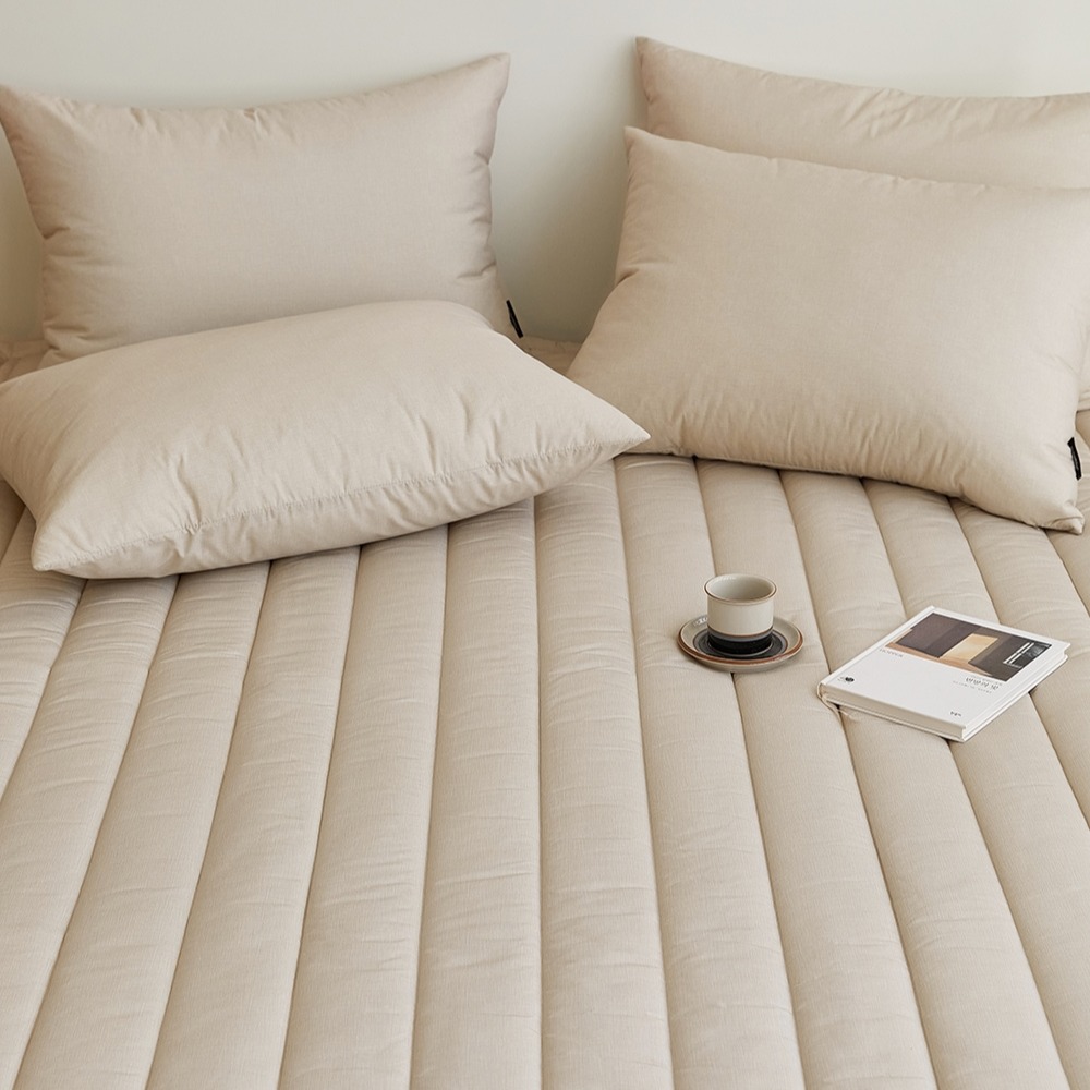 韓國床墊【溫暖家】maatila 無印防護防螨系列 抗塵蟎床墊 可水洗 百搭床墊 素色床墊 墊子 防螨蟲 抗菌 抗過敏-細節圖6