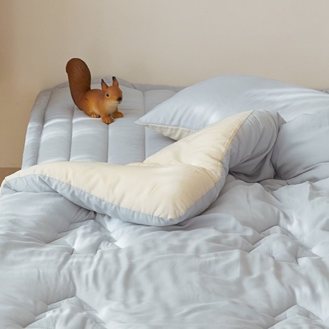 韓國兒童四季被【溫暖家】maatila 可愛雲朵莫代爾系列 大童 被子 枕頭套 水洗 棉被 韓國棉被 童被-細節圖7