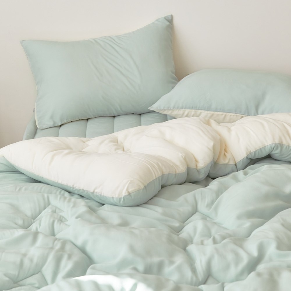 韓國兒童四季被【溫暖家】maatila 可愛雲朵莫代爾系列 大童 被子 枕頭套 水洗 棉被 韓國棉被 童被-細節圖8