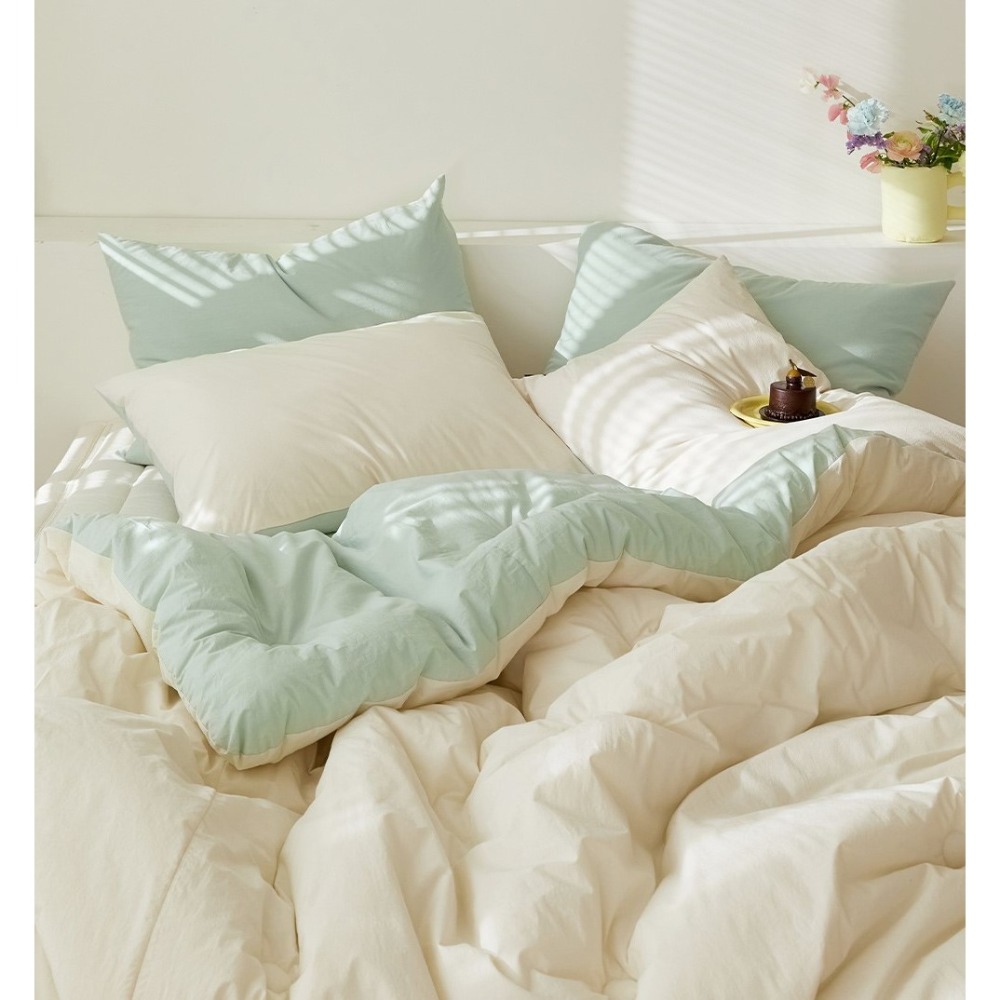 韓國四季被【溫暖家】maatila 四季想睡高密度純棉 16個顏色 韓國棉被 枕頭套 韓國製 被子 被單 被套 棉被 被-細節圖5