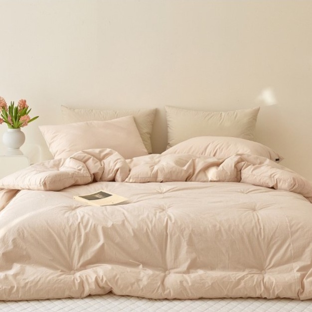 韓國四季被【溫暖家】maatila 四季想睡高密度純棉 16個顏色 韓國棉被 枕頭套 韓國製 被子 被單 被套 棉被 被-細節圖11