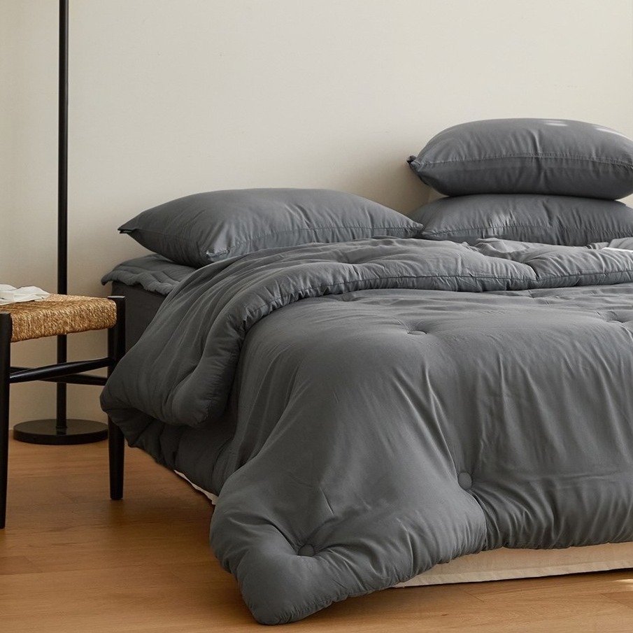 韓國四季被【溫暖家】maatila 鮮奶油 莫代爾棉 四季被 涼感 韓國棉被 床墊 水洗 枕頭套 被子 被套 被單-細節圖6