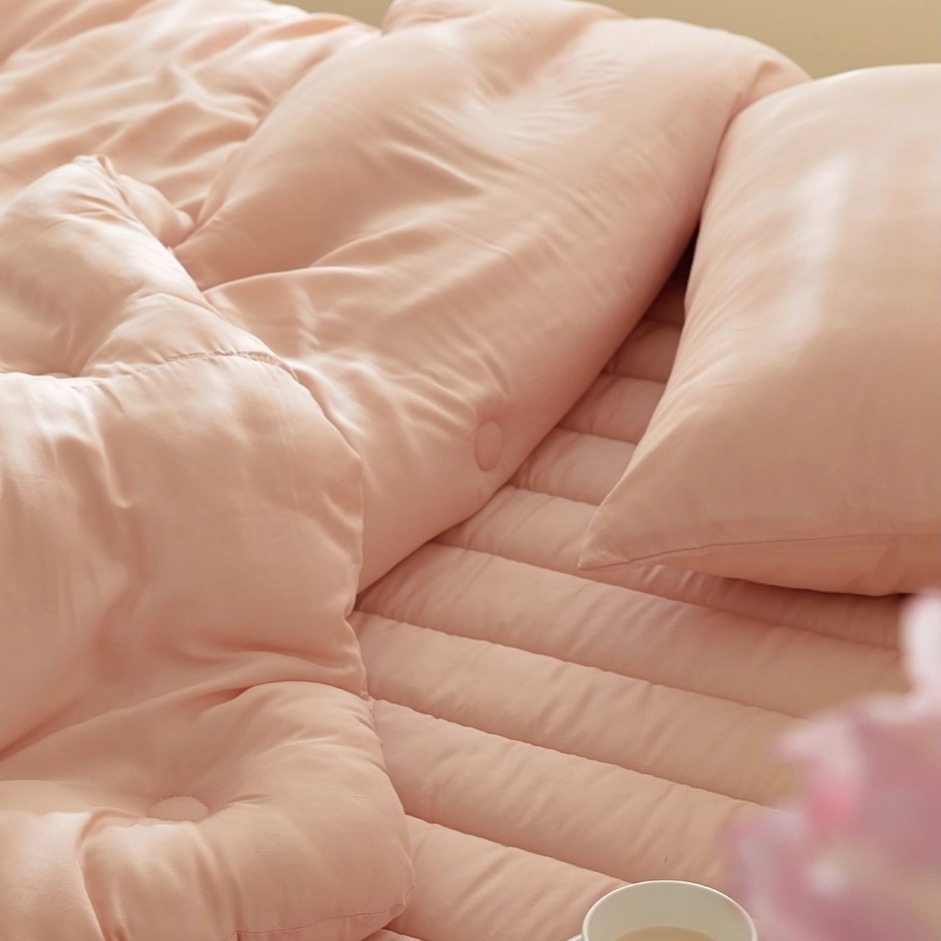 韓國四季被【溫暖家】maatila 鮮奶油 莫代爾棉 四季被 涼感 韓國棉被 床墊 水洗 枕頭套 被子 被套 被單-細節圖9