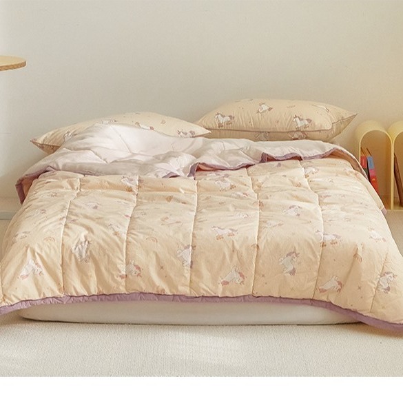 韓國兒童涼被【溫暖家】maatila 夏天的朋友 雙材質夏被 大童 被子 枕頭套 水洗 棉被 涼被 被單 童被-細節圖10