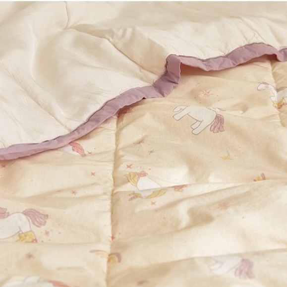 韓國兒童涼被【溫暖家】maatila 夏天的朋友 雙材質夏被 大童 被子 枕頭套 水洗 棉被 涼被 被單 童被-細節圖11
