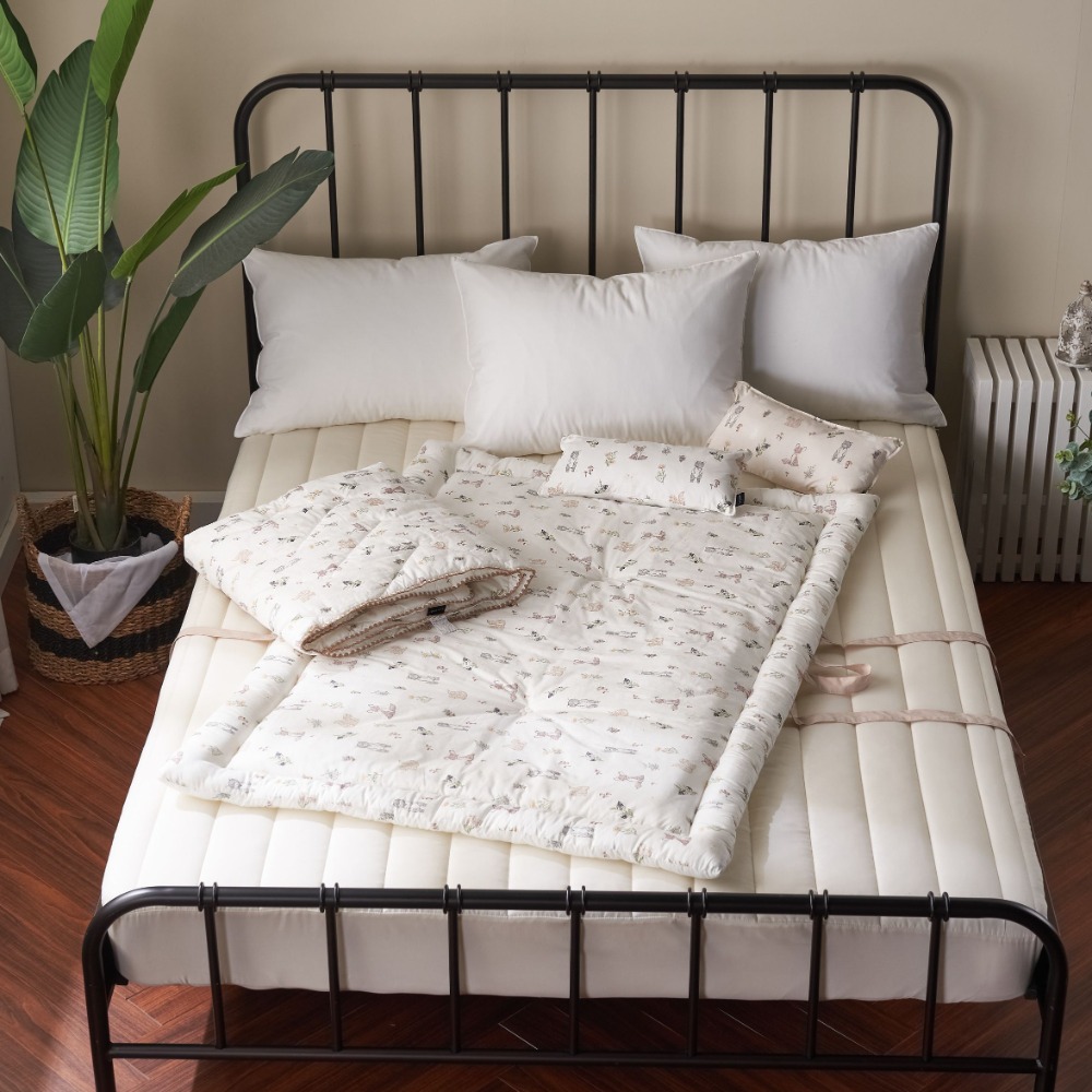 韓國兒童睡袋【溫暖家】DATTAMI 森林物語 睡袋 純棉 兒童睡袋 幼兒園睡袋 幼稚園睡袋 午睡墊 床墊 兒童 水洗-細節圖7