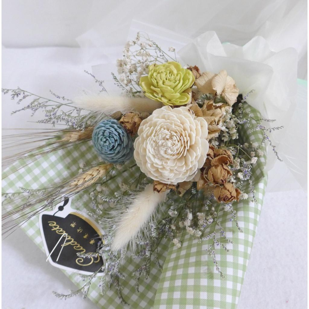 eflora |可急單客製 學士帽 畢業花束 乾燥花束 伴娘禮 婚禮小物 生日禮物 畢業乾燥花 畢業禮物 索拉擴香薰衣草-細節圖5