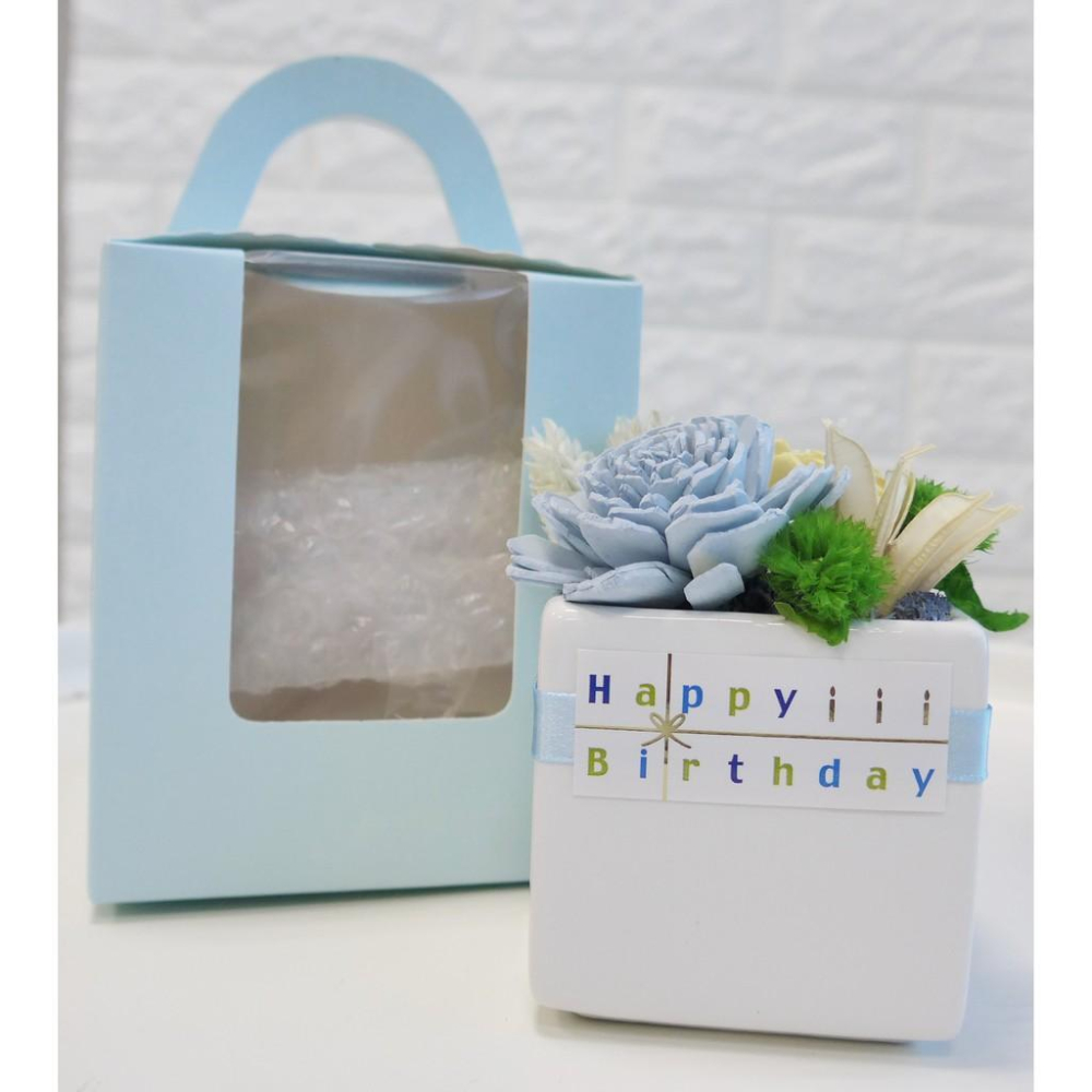 法式香頌11號 清新愛麗絲  乾燥花 不凋花 小盆栽 大地農園 聖誕禮物 交換禮物聖誕交換禮物樹花圈-細節圖2