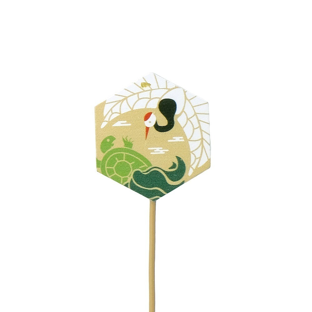 2026日式Greenhouse花插 馬年迎春狗犬達摩招財貓水引花插  緞帶框|星星愛心|蝴蝶結|新年母親節情人節現貨-細節圖6