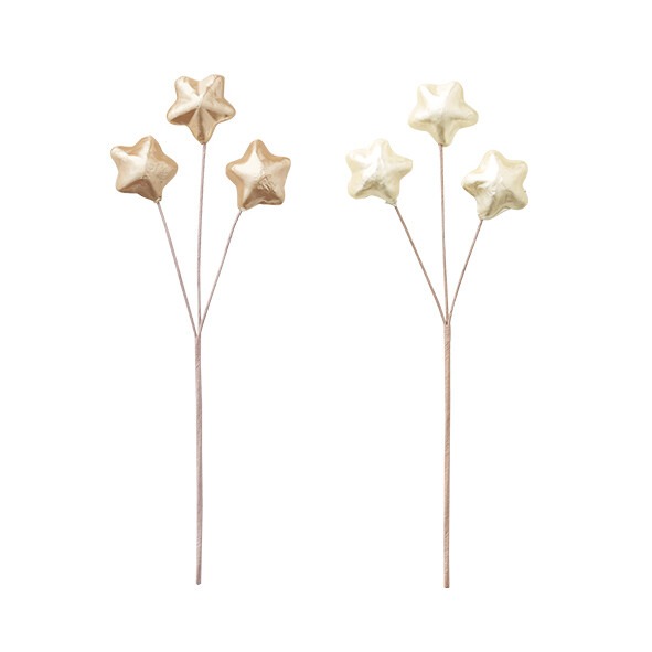 星星花插 金色