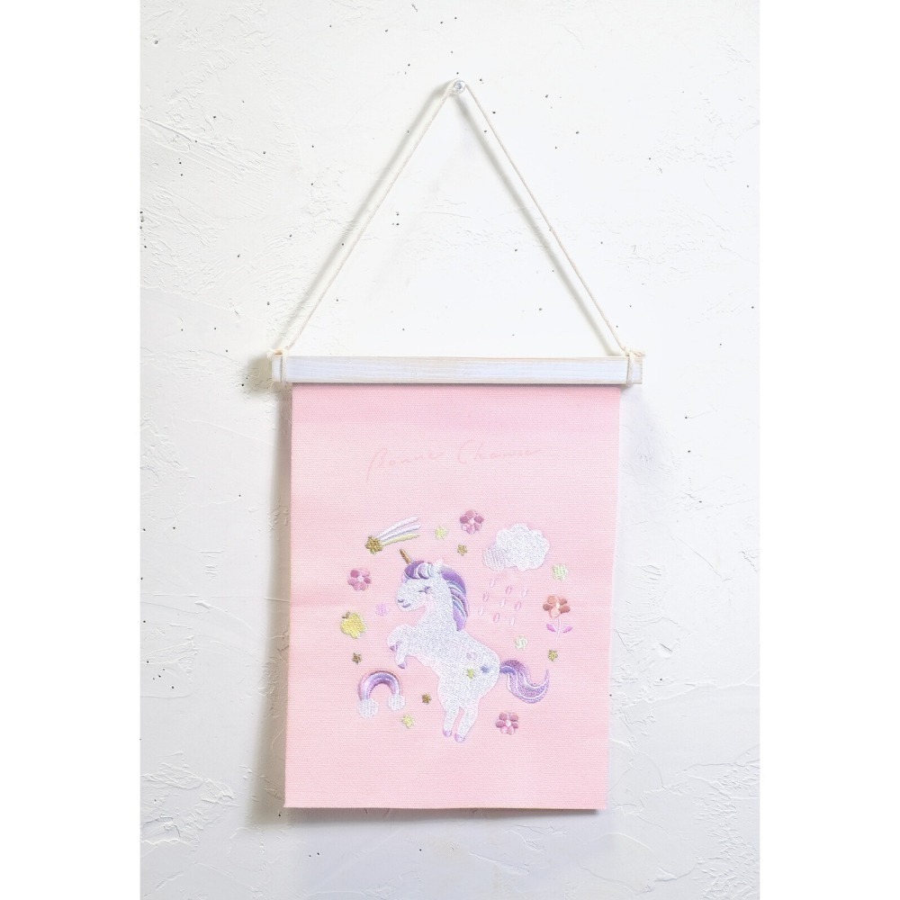 日本進口刺繡新年春節掛布 馬年招財貓達摩注連繩年菜文鳥女兒節獨角獸掛軸掛飾裝飾 居家店面佈置開店賀禮greenhouse-細節圖6