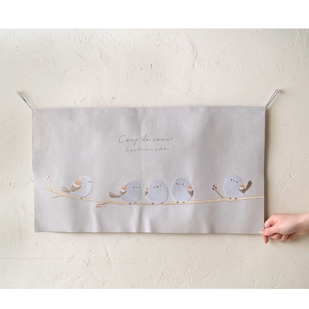 日本進口刺繡新年春節掛布 馬年招財貓達摩注連繩年菜文鳥女兒節獨角獸掛軸掛飾裝飾 居家店面佈置開店賀禮greenhouse-規格圖8