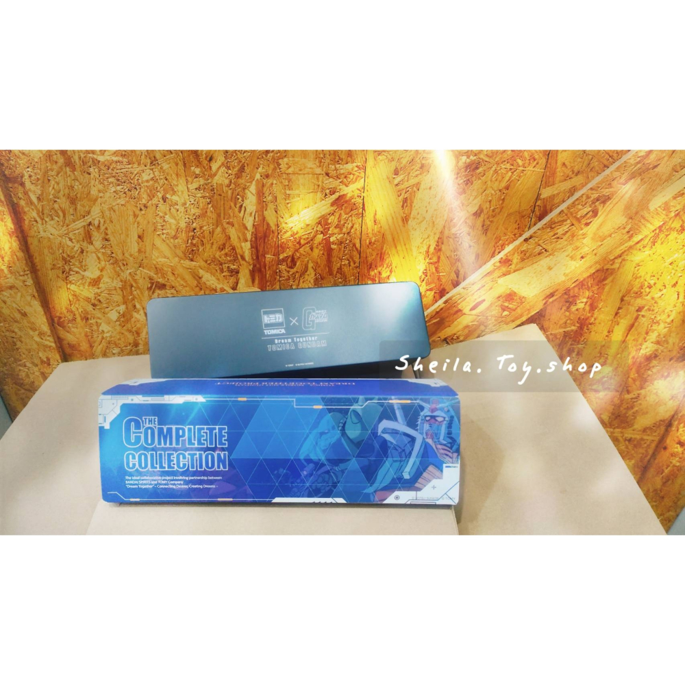 TOMICA 多美小汽車 鐵盒 展場限定 鋼彈 收納盒 展示盒-細節圖3