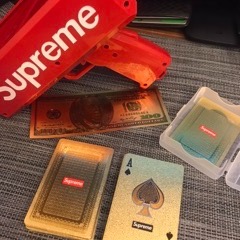 新年過年打牌裝逼 復刻Supreme FW13 Gold Deck of Cards 金色樸克牌 舖克牌 鋪克牌 土豪金-細節圖2