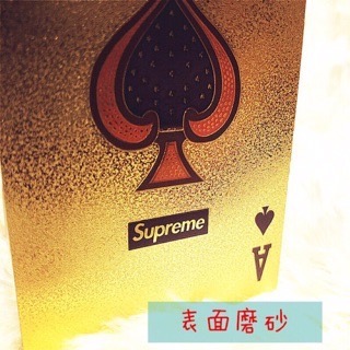 新年過年打牌裝逼 復刻Supreme FW13 Gold Deck of Cards 金色樸克牌 舖克牌 鋪克牌 土豪金-細節圖9