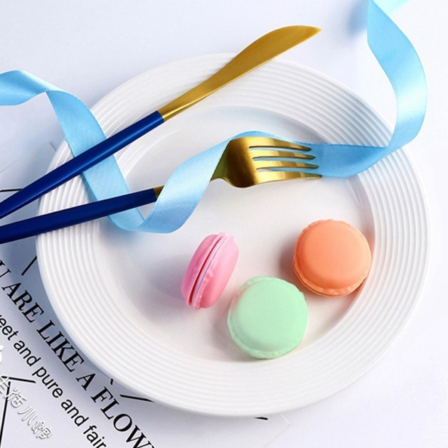 仿真馬卡龍 拍照道具 馬卡龍收納盒 可挑款 飾品盒 置物盒 小藥盒 佈置 婚禮小物 日皇二館-細節圖5