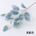 彩色尤加利葉 仿真尤加利葉 拍照道具 台灣現貨 仿真花 仿真葉子 拍攝道具 擺飾 裝飾 日皇-規格圖10