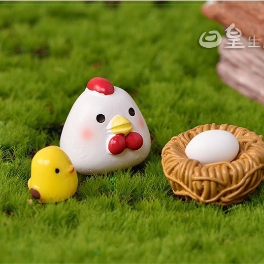 小動物公仔 蛋糕公仔 拍照道具 蛋糕裝飾品 盆栽造景裝飾 多肉盆栽裝飾 微景觀造景公仔 日皇二館-細節圖2