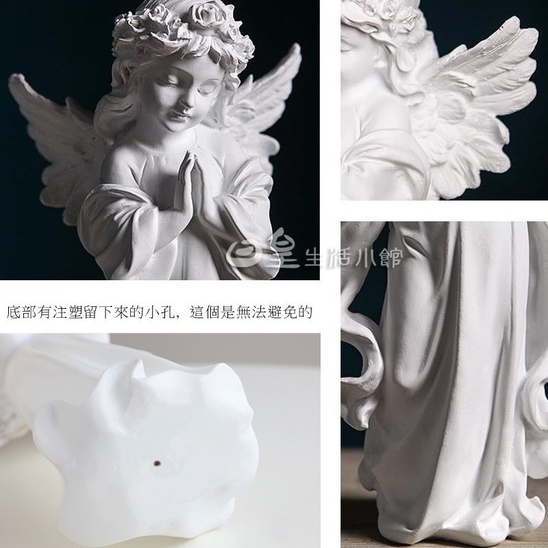 小天使雕像 祈禱少女 石膏像 拍照道具 天使雕像 拍攝道具 台灣現貨 裝飾 擺飾 婚禮佈置 網拍必備 櫥窗展示 日皇二館-細節圖4