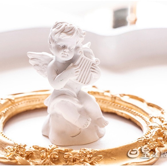 小天使雕像 拍照道具 迷你雕像 立體小天使 拍攝道具 台灣現貨 裝飾 擺飾 婚禮佈置 網拍必備 櫥窗展示 日皇二館-細節圖4