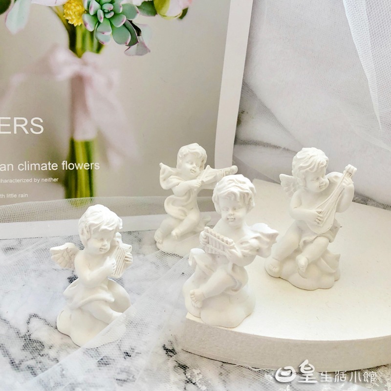 小天使雕像 拍照道具 迷你雕像 立體小天使 拍攝道具 台灣現貨 裝飾 擺飾 婚禮佈置 網拍必備 櫥窗展示 日皇二館-細節圖8