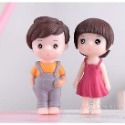 婚慶公仔 拍照道具 情侶公仔 蛋糕裝飾品 多肉盆栽裝飾 情侶娃娃 男孩女孩人偶擺飾 微景觀造景公仔 日皇-規格圖7