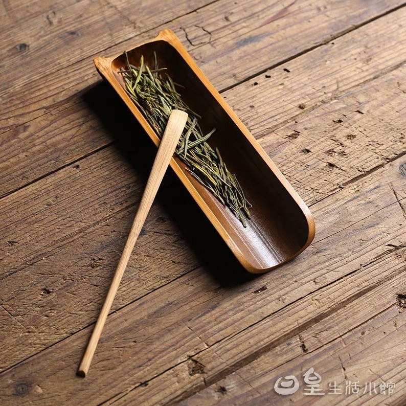 茶匙 茶勺 茶鏟 台灣現貨 日式手工竹製茶勺 功夫茶具配件 茶道六君子 現貨 特價  日皇-細節圖4