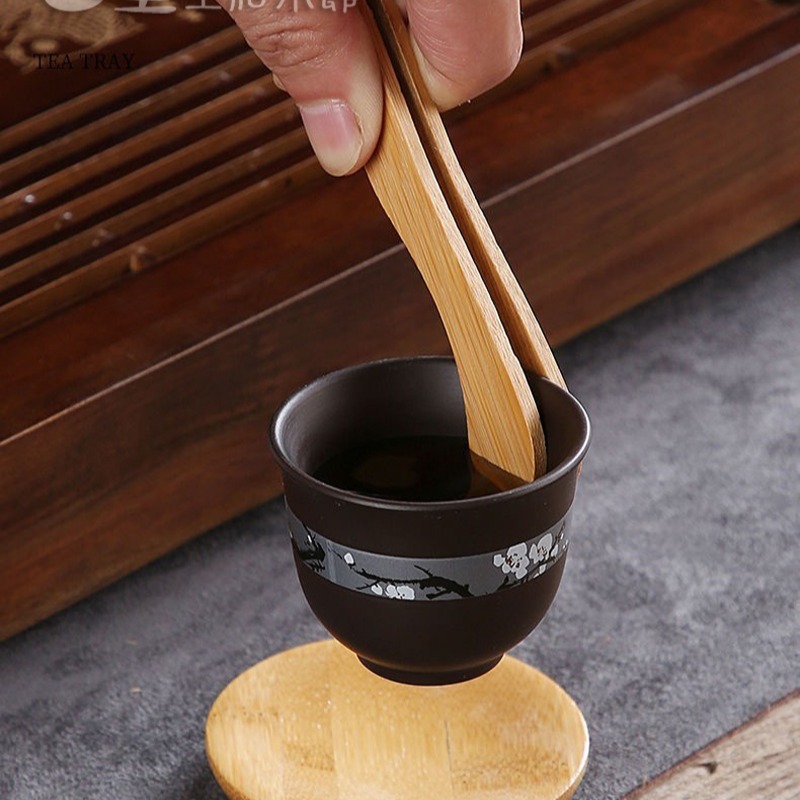 茶匙 茶勺 茶鏟 台灣現貨 日式手工竹製茶勺 功夫茶具配件 茶道六君子 現貨 特價  日皇-細節圖7