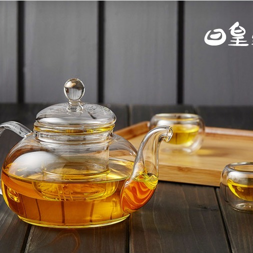 大容量泡茶壼 花茶壺 贈雙層杯 玻璃茶壼 冷水壼 玻璃壼 耐熱玻璃茶具 玻璃過濾泡茶壼 台灣現貨 日皇-細節圖7