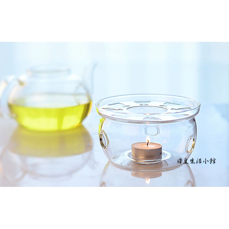 玻璃茶壺加熱底座 溫茶器 手工耐熱玻璃暖茶器 保温底座 茶壼加熱器 日皇-細節圖8