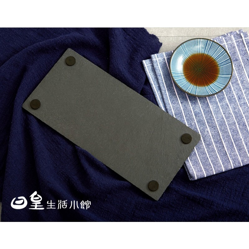 石板餐盤 天然岩石盤 岩石板 拍照道具 壽司盤 岩石盤 拍攝道具 牛排盤 西餐盤 日皇-細節圖5