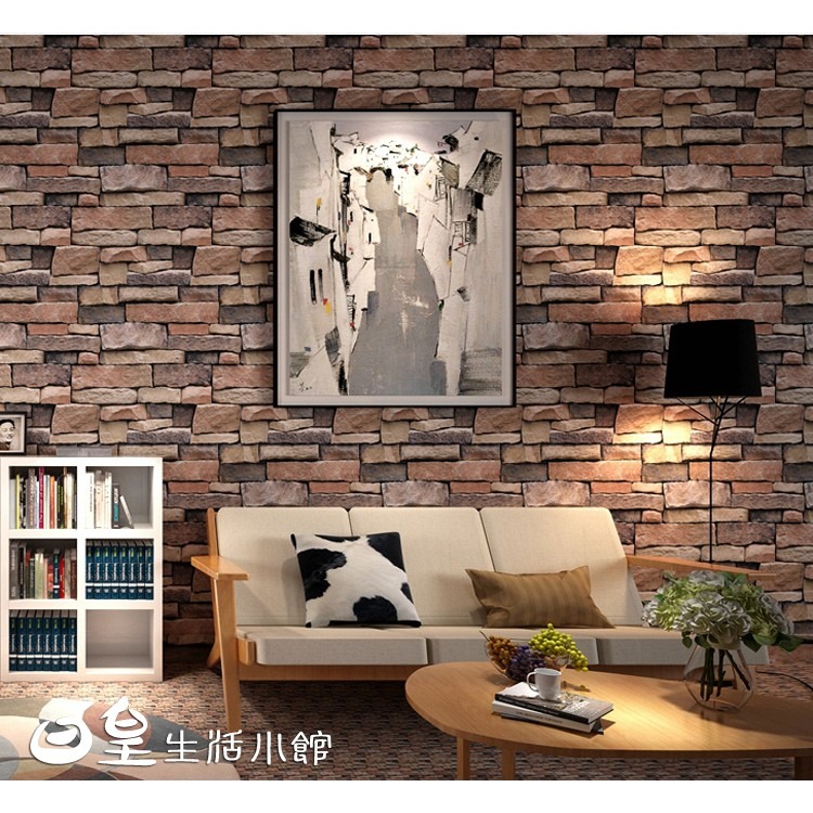磚塊背景紙 3D立體彩磚背景紙 拍照背景紙 娃娃機 拍照道具 拍攝背景 拍攝道具 拍照背景 直播 網拍 日皇-細節圖4