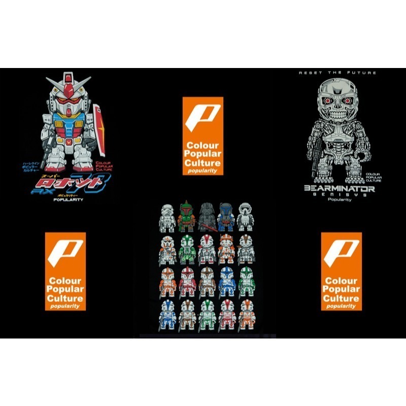 星際大戰T恤 純棉圓領T恤 正版colour popular設計師款運動T恤 流行時尚潮T 短袖 現貨 日皇-細節圖6