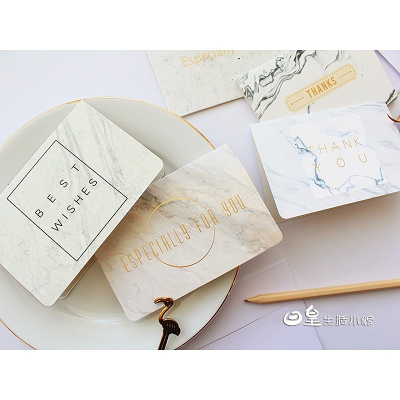 大理石紋卡片 拍照道具 大理石燙金卡片 手工卡片 拍攝道具卡 商務賀卡 謝卡 生日卡片 祝福卡 日皇-細節圖6