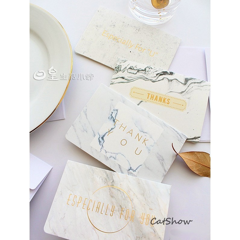 大理石紋卡片 拍照道具 大理石燙金卡片 手工卡片 拍攝道具卡 商務賀卡 謝卡 生日卡片 祝福卡 日皇-細節圖7