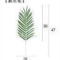 仿真植物 仿真樹葉 拍照道具 仿真葉子 ins風 攝影背景 擺飾 拍照小物 佈置 婚禮佈置 房間裝飾 假葉子 日皇-規格圖9