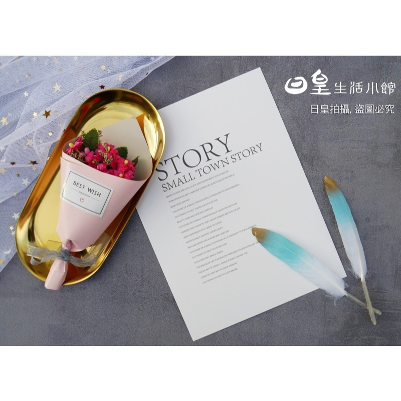 彩色羽毛 金色羽毛 拍照道具 裝飾 DIY飾品配件 擺飾 婚禮佈置 飾品拍攝 拍攝道具 現貨 日皇-細節圖2