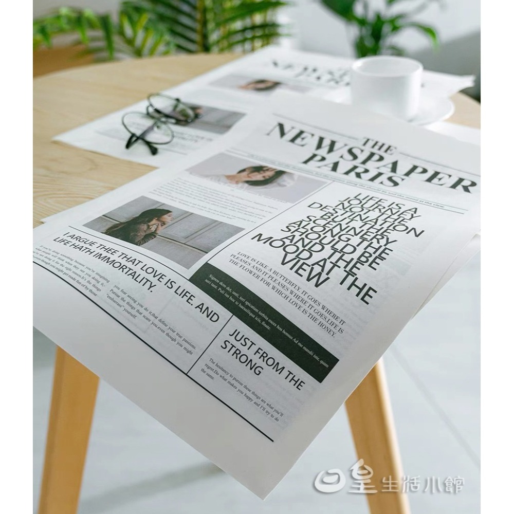 英文報紙 拍照道具 時尚雜風格 報紙 拍照背景 拍攝道具 拍照裝飾擺件 日皇-細節圖5